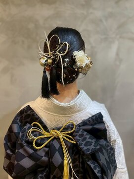 クレエ ヘアー デザイン(creer hair design) 和美人ヘアセット♪成人式 卒業式 結婚式 お呼ばれヘア