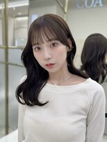 コア 銀座(COA)&nbsp;前髪/顔周りカット/グレージュカラー