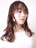 ヨファヘアー 岡本店(YOFA hair)&nbsp;似合わせカット大人ガーリーミディアムレイヤーカット0202