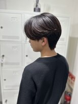 レーヴバイキートス(REVE by kiitos)&nbsp;【REVE】メンズヘア/センターパート/ダウンパーマ