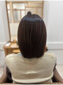 【髪質改善】クセ毛・広がりを抑えた美髪ボブ【H00011】