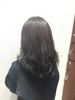 アクセ なみなみウェーブ森ガール立体感ボリュームアップ顔周りカット
