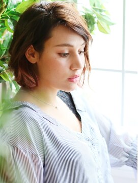 アニモフィオレンテ イオンタウン吉川美南店 +animo吉川美南+シャドールーツ☆ミディアムハッシュカットc