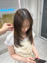 ロンド マーレ 天神大名店(Lond mare) 大人ガーリー/似合わせカット/ミディアムレイヤーカット