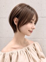 カリーナ(Carina)&nbsp;【横顔美人】丸みショート×ナチュラルブラウン