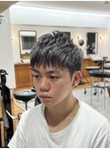 MEN’S/サーフカール/刈り上げセンターパート/表参道駅/青山 