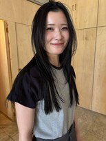 ハマモト ヤマ オオサカ(ハマモト Yama Osaka)&nbsp;暗髪ストレート