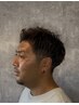 遠藤限定　メンズカット+眉毛カット　￥4500