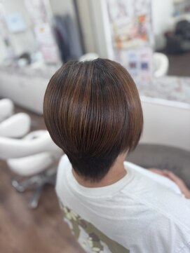アールバディ 大東店(R Buddy) 【髪質改善縮毛矯正】朝のセットが楽になる自然なストレート
