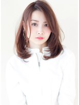 エフォートレスに大人かわいいとろみワンカールモーブミディ
