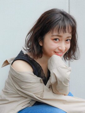 ルティア(Lutia) シースルーバング 似合わせカット★★