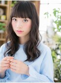 *EVE戸頭*黒髪揺らめく…くせ毛風やわらかロングa