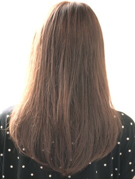 ミューズ 新宿(MUSE) 大人かわいいブランジュ美髪ストレート愛されセミディ