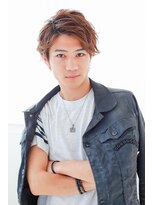 ヘアーサロン タカヒロ(Hair Salon TAKAHIRO) コンマヘア かき上げヘア ショートレイヤー  くせ毛風パーマ