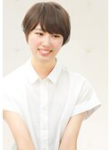 スタイリング簡単！首元すっきり小顔☆愛されショート