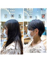 ロンド レグリーズ 立川(Lond leglise)&nbsp;【山方　直也】小顔×くびれショート×マッシュショート×耳かけ