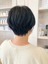 キャアリー(Caary)&nbsp;福山市美容室Caary人気 かっこいいスッキリハンサムショート