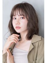 アルテ(ARTE)&nbsp;【ARTE表参道/青山】無造作パーマ　流し前髪