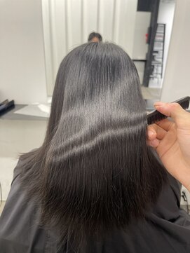 ココ 原宿(KOKO) #大人ガーリー#ダークアッシュ#ミディアムレイヤーカット