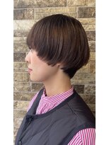 アヴァンヘアリゾート 鹿児島中央駅店(AVAN HAIR RESORT) マッシュショートボブ
