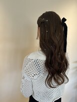 メイン(『　　』main)&nbsp;ハーフアップツイン