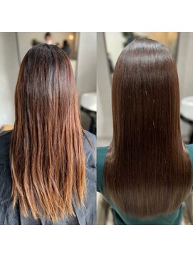 ミントリーフ(Mint leaf) 髪質改善トリートメント【カラーエステ】ヘッドスパ付