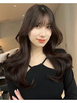 サイン 表参道(SIGN) イヤリングカラーインナーカラーハイライトカラーレイヤーカット