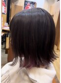 インナーカラー ピンクバイオレット