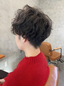 シャワー(shower.) ワックスを揉み込んだだけ【直毛でも再現できるミックスパーマ】