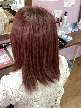 ツヤイロ 東海市店(TSUYA_IRO) 全体染め9レベルピンク系