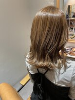 スーリール 伊都店(Sourire) 夏のくすみベージュカラー
