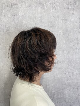ムースヘアー(Muus hair) ボブ×ふんわりパーマ