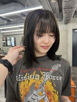 ニコ トウキョウ 渋谷(nico TOKYO)&nbsp;レイヤーカット/顔まわりカット/透明感/オリーブベージュ/渋谷