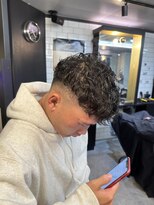 フランクスバーバーリザーブ 人形町店(FRANK’S BARBER RESERVE)&nbsp;メンズ　スペインカール　M