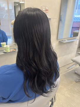 ユニック コウベ(unique KOBE) 髪質改善カラー×艶髪×暗髪×寒色カラー×ブルーブラック×神戸