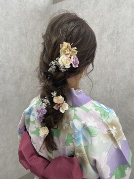 イルバイアトモス(ilu by Atmos) yukata × set