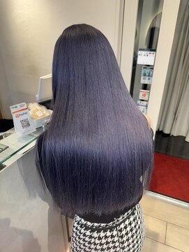 テトラ バイ ネオリーブ 横浜西口店(tetra by neolive) ラベンダブルー ダブルカラー