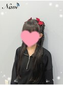 編みおろしツイン