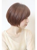 【 Ｉ. 】30代からのナチュラル前下がりショートボブ　川口