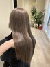 ワンカラー+TOKIO or 髪質改善トリートメント+炭酸泉Spa【￥11000】