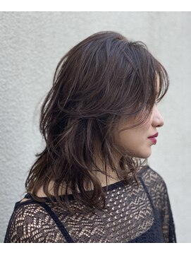 ダンディゾン ブルー 神楽坂(Dans Dix ans bleu) 【Dans Dix ans】はらりとゆれるニュアンシーレイヤー☆