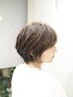 【動きと艶感プラス】カット＋オーダーメイドカール＋カラー根元染め