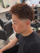 ラピス 名古屋駅前店(Lapis)&nbsp;スパイキーフェード/短髪/スキンフェード