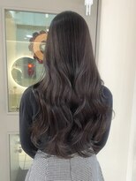 ネオリーブ チロル 横浜西口店(Neolive CiroL.)&nbsp;ダークグレージュ地毛風韓国ヘア顔周りカット【横浜】