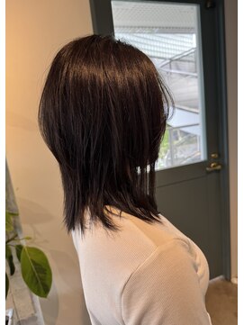 リアン ヘアー(Lien hair) ミディアムレイヤーウルフ