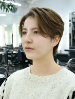 カンゴール サロン トウキョウ セントラル 原宿(KANGOL SALON TOKYO CENTRAL)&nbsp;ハンサムショート/アップバング/メンズライク