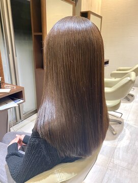 【透明感×ツヤ】大人ナチュラルカラー