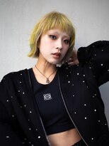 ギークス(GEEKS)&nbsp;【GEEKS渋谷】レイヤーボブ/デザインカラー/ハイトーン/前髪あり