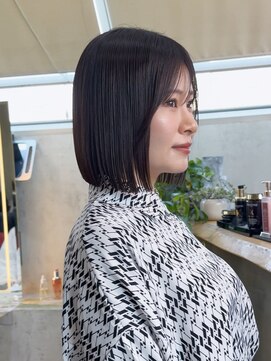 ロンド 表参道店(Lond) ◇暗めカラー/レイヤーカット/ボブ/髪質改善ストレート/表参道