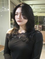 アクアオモテサンドウ(ACQUA omotesando)&nbsp;◯ロングレイヤー/ラベンダーカラー/ハッシュカット